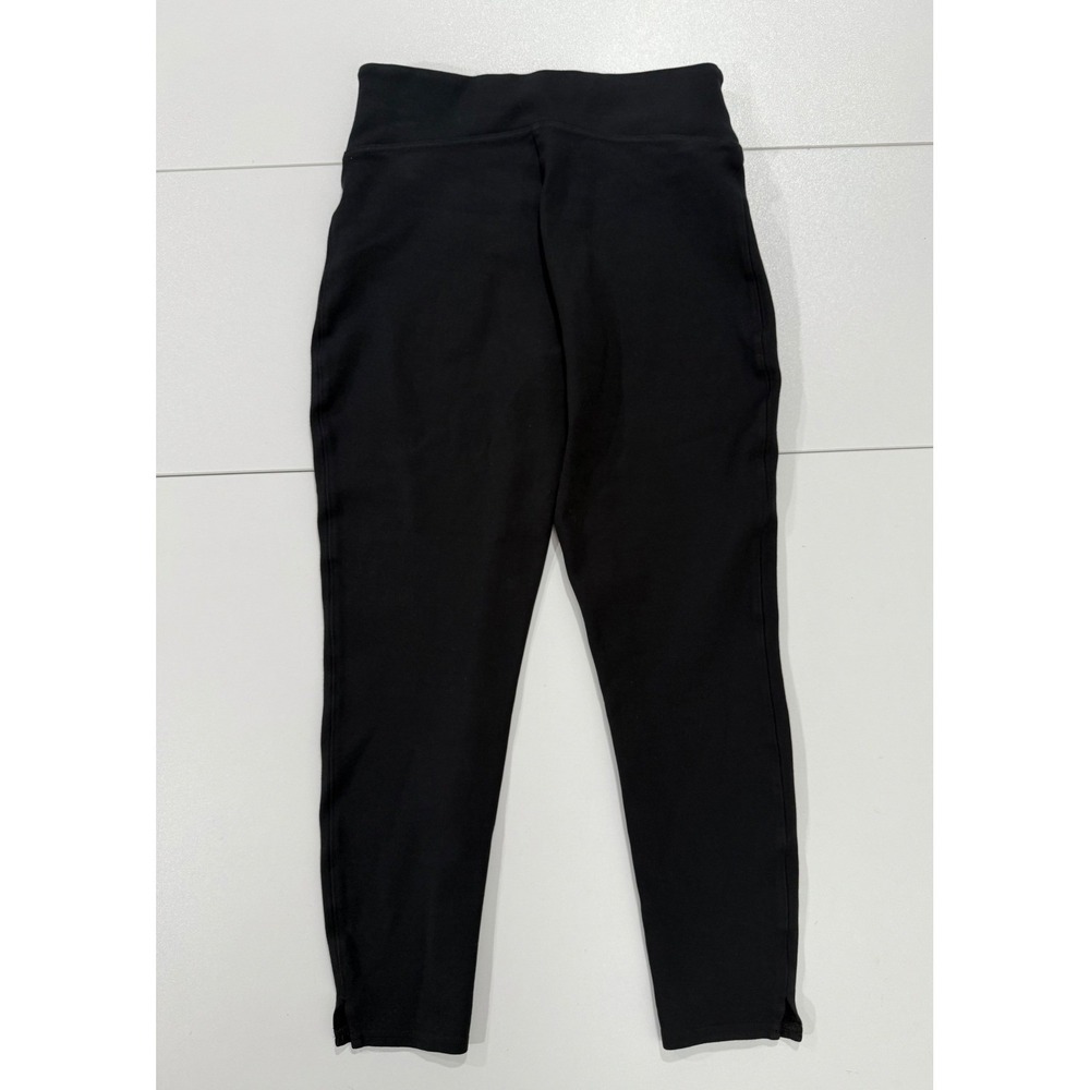 Spanx Leggings Black Ponte Perfect Ankle Pants Womens Size Small Petite (222) - Picture 6 of 8